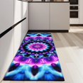 thumbnail image 4 of Colorful Tie Dye Mandala Pattern Kitchen Rug Mat,Kitchen Runner Rugs Non Skid Washable,Decorative Kitchen Floor Mats for Kitchen,Sink,Laundry,17"X47", 4 of 5