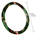 thumbnail image 4 of Christmas Crutches 14.5 Inch Printed PVC Leather Car Wheel Cover Steering Wheel Covers Auto Accessories, 4 of 6