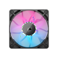 thumbnail image 4 of CORSAIR iCUE Link RX120 RGB 120mm PWM Fans with iCUE Link System Hub - Magnetic Dome Bearing - Triple Pack - Black, 4 of 19