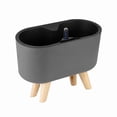 thumbnail image 2 of Travelwant Self Watering Planter with Water Level Indicator, Window Gardening Box, Decorative Planter Pot for All House Plants Flowers Herbs, Modern Decorative Planter Pot, 2 of 7