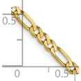 thumbnail image 5 of 14K Yellow Gold Jbsp's 2.75mm Flat Figaro Chain (22 X 2.75) Made In South Africa 7073-22, 5 of 5