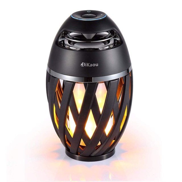 Altavoz Bluetooth para exteriores DiKaou resistente al agua con linterna