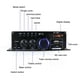 thumbnail image 5 of Ygjytge AK380 Amplificador Audio Compatible Con 12V 2 Canales HIFI Bass Home Theater, 5 of 9
