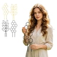 thumbnail image 6 of Plant Support Stakes Leaf Shaped Plant Trellis,Garden Vine Climbing Support for Potted Plants, Decorative Flower Trellis for Indoor Outdoor Climbing Plants，D, 6 of 8