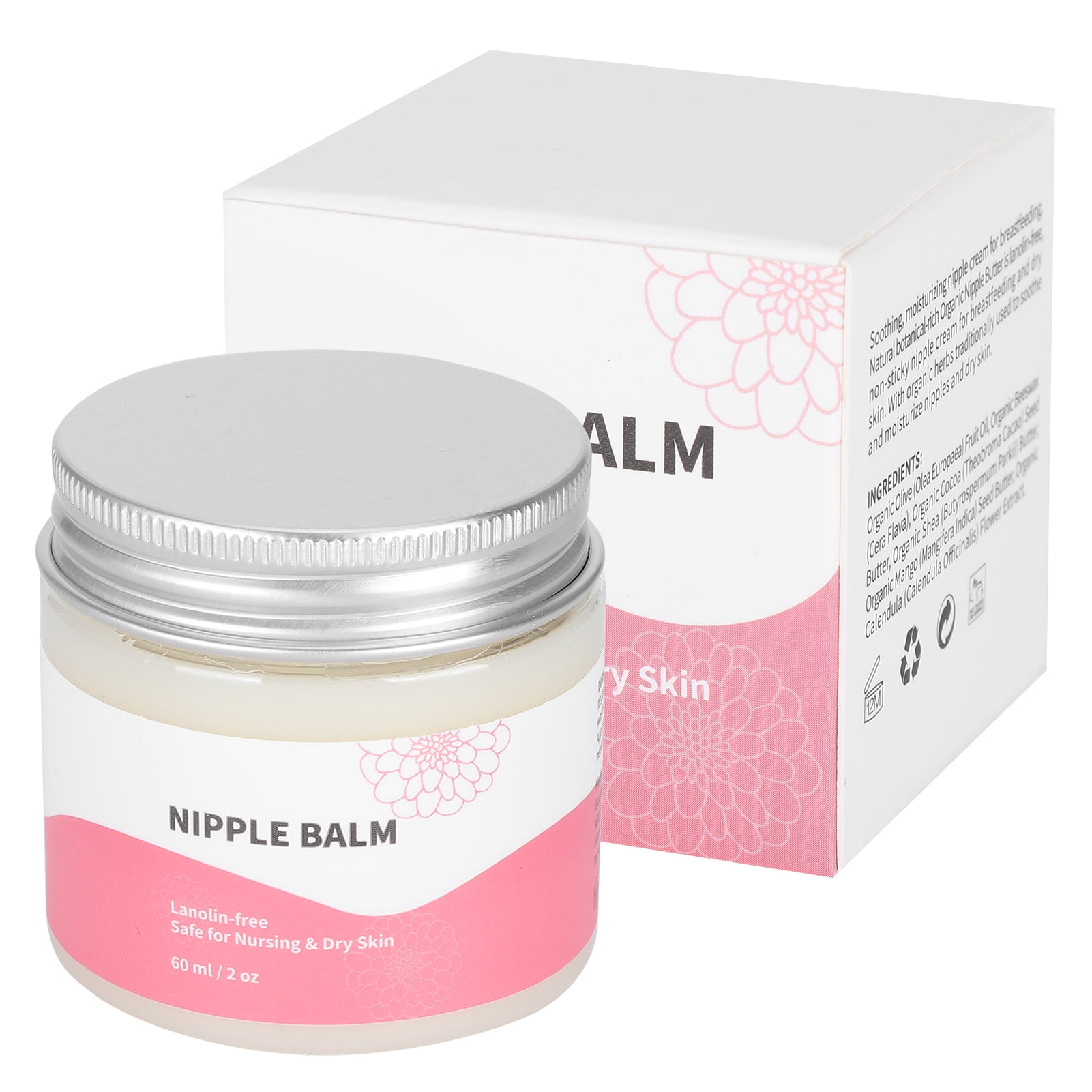 Moist Cream, Organic Plant Ingredients Nipple Balm  For Breastfeeding For Women
