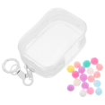 thumbnail image 4 of PVC Doll Organizer for Storage Use with Keychain and Pompom Ball, 4 of 4