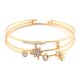 thumbnail image 1 of Elegante Bangle Alloy Wristband Womens Jewelry Sunnimix Pulseras con dijes de mujer, 1 of 6