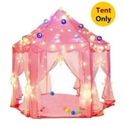 Boys & Girls Play Tent Catle, Children Play Tent for Girls Princess Castle Indoor & Outdoor Use, with Carry Case
