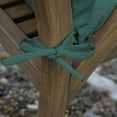 thumbnail image 2 of ARDEN Outdoor Dining Chair Cushion 20 x 20, Peacock Blue Green Texture, 2 of 5