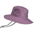 thumbnail image 6 of Lroveb Women Men Bucket Hats Mens Solid Shade Hat Foldable Fishing Mountaineering Outdoor Sun Hat, 6 of 7