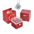 thumbnail image 1 of Caja Rosa Natural con Collar Grabado y Rosa, Collar Personalizado para Novia, 1 of 5