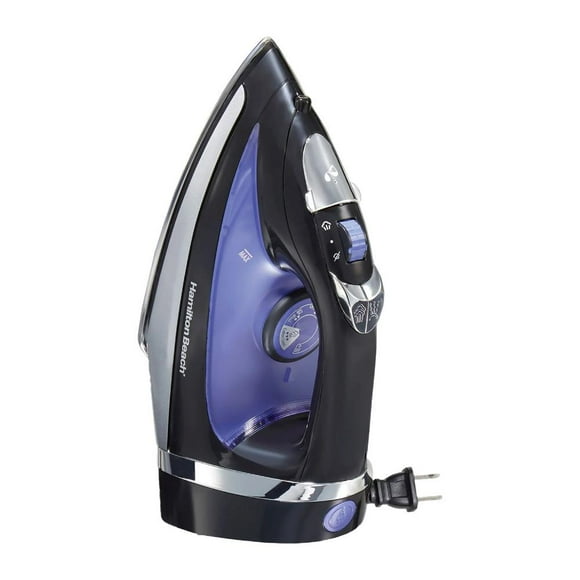 Plancha de vapor con cable retráctil Hamilton Beach Suela de acero inoxidable 14214