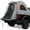 Gray(6.4-6.7ft), variant on Truck Tent for 6.4'-6.7' Pickup Truck Bed Tent Double Layer Windows Camping Waterproof