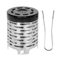 thumbnail image 1 of WREESH Mini Réchaud de Chauffage Extérieur en Acier Inoxydable pour Tente, Réchaud de Camping Portable, 1 of 9