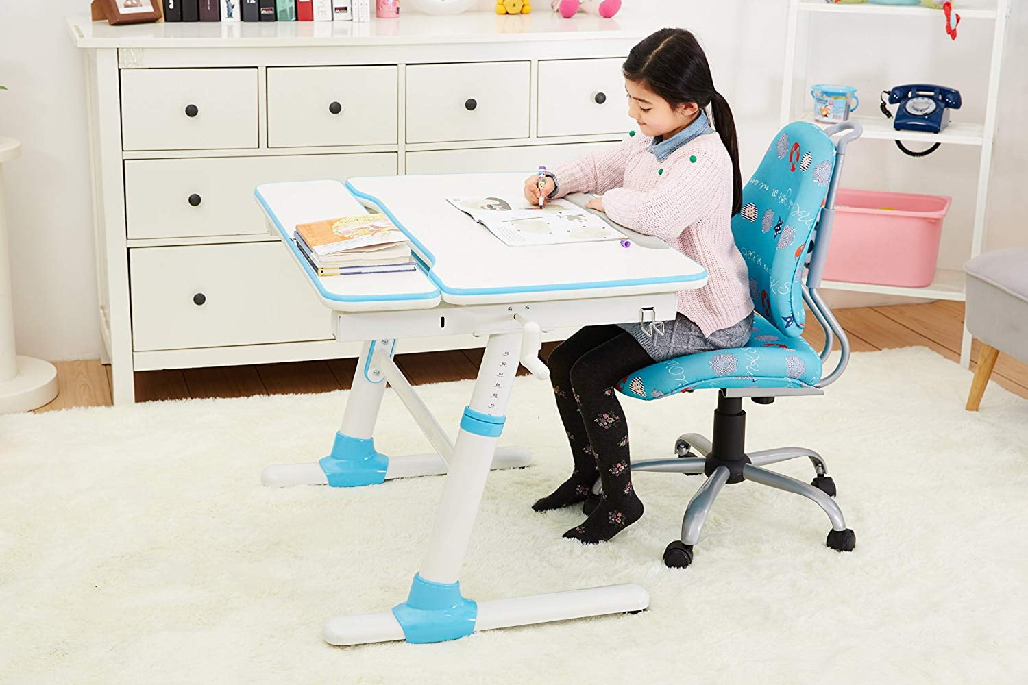ergonomic kids desk