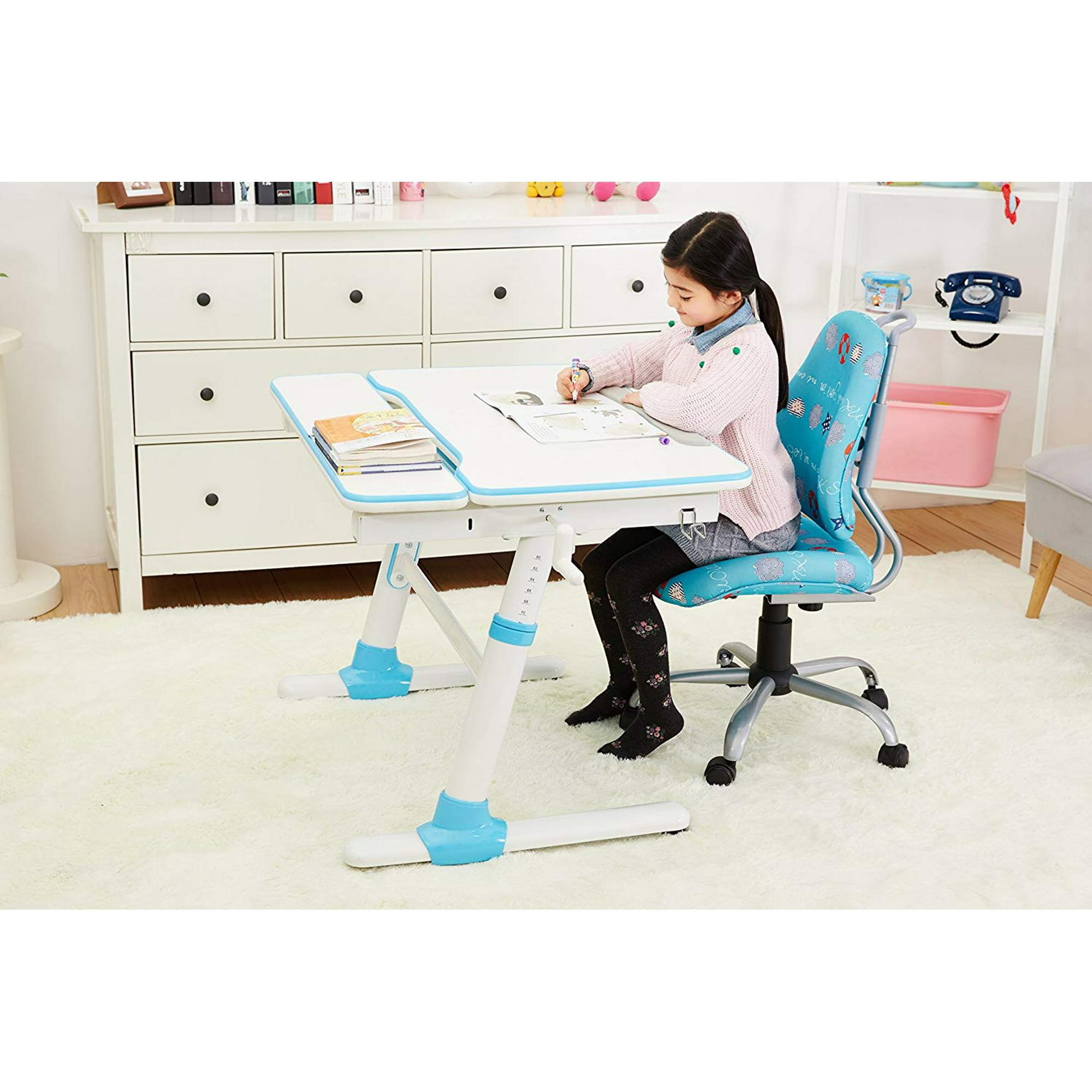 Plato Study Desk For Kids And Youth Ergonomic Kids Desk With