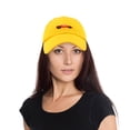 thumbnail image 3 of DALIX Race Car Hats Dad Hat Baseball Cap Embroidered Custom Cotton Caps in Gold, 3 of 7