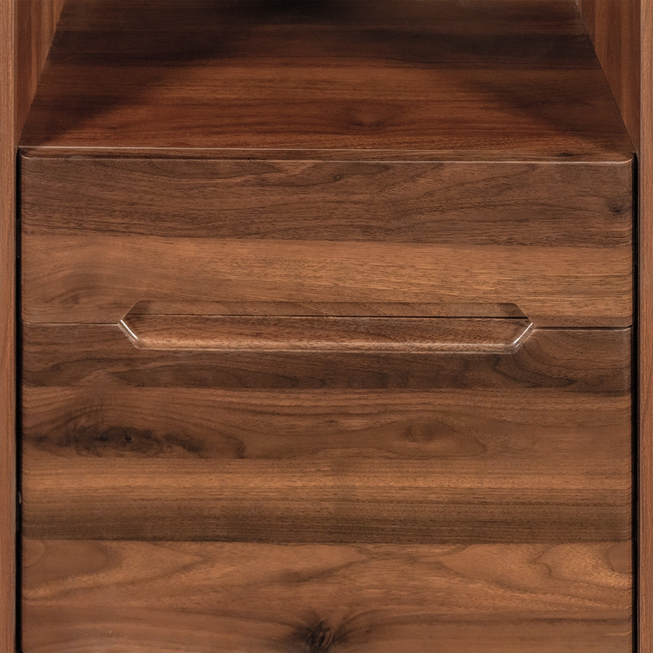 Noble House 70.87" Farmhouse Kitchen Pantry Hutch Cabinet, Freestanding Buffet Sideboard & Coffee Bar Cabinet, Walnut