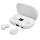 thumbnail image 3 of Auriculares estéreo binaurales inalámbricos Vevor CV‑10 TWS HiFi para música Deportes Blanco, 3 of 5