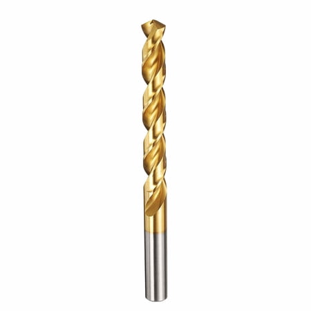 FRKSMD-1pcs Drill Bit - [12.4mm Diameter] M42 8% Cobalt HSS Cutting Tool for Machining Hard Metal Stainless Steel Woodworking Handicraft Use 135&deg; Cutting Angle TiN