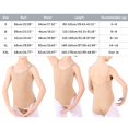 thumbnail image 5 of Akiihool Girls Tank Tops Girls Ballet Camisole Bodysuit Daily Seamless Underwear Dance Wear With Adjustable Straps(Beige,14-16), 5 of 9