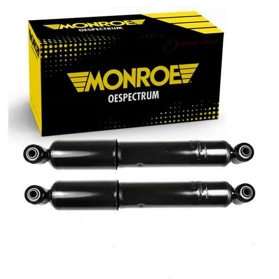 2 pc Rear Shock Absorbers compatible with Dodge Grand Caravan 2008-2019