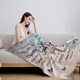 thumbnail image 6 of Christian Gifts for Women, Religious Gifts for Women, Baptism Gifts for Girl, Faith Based Gifts, Spiritual Inspirational Gifts for Women, Birthday Gift for Christian Women Blankets 60"x50", 6 of 6