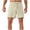 White, variant on Men's Athletic Shorts Performance Quick Dry Workout Running Short Pants, 5" Inseam Stretch Elastic Waistband Drawstring for Training & Basketball & Beach Vacation