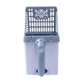 thumbnail image 2 of 3-in-1 Cat Litter Scooper with Waste Station, Built-in Bag Dispenser & Stand, Portable Litter Box Scoop, Lightweight Plastic Litter Sifter Scoop for Cats, 2 of 6