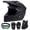 Matte Black 2, variant on XiongXiong Dirt Bike Helmets, DOT Certified Motorcycle Helmet w/ Goggles, Gloves, Mask, for Off-Road, ATV, Motocross, Sun Visor Snowmobile, Black, M