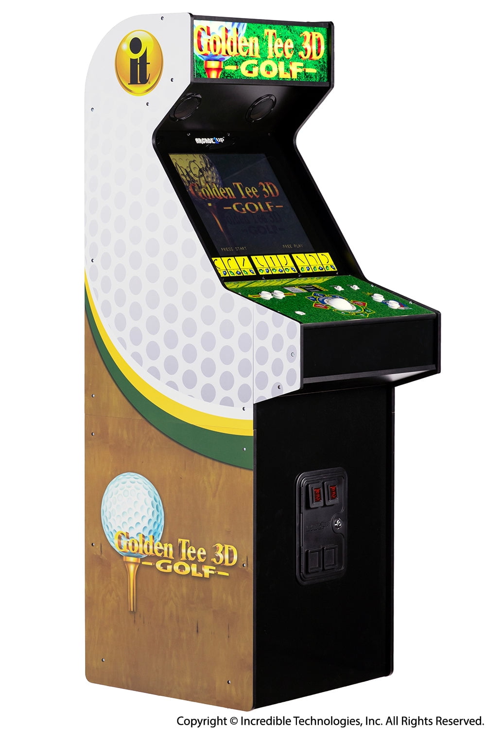 GOLDEN TEE Live 2019 LED  Lighted Marquee New 