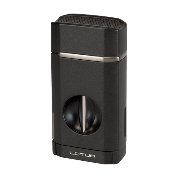 Lotus Rocket Cutter Lighter with V-Cutter - Black