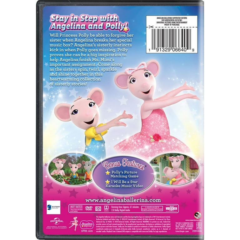 Angelina Ballerina: Superstar Sisters [DVD] - Walmart.com