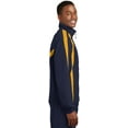 thumbnail image 2 of Sport-Tek ®  Colorblock Raglan Jacket. Jst60 3Xl True Navy/ Gold, 2 of 4