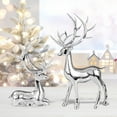 thumbnail image 4 of BMYJ Reindeer Figurine Set Black & Gold Decorative Deer Statues with Multiple Color Options for Indoor Home Decor Tabletop Offices Bedroom Living Room Shelf, Gifts, 4 of 6