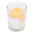 thumbnail image 3 of Vela aromática con forma de copa de cristal Nikou para aromaterapia color amarillo, 3 of 13