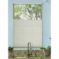 thumbnail image 2 of BlindsAvenue Cordless Top Down/Bottom Up Light Filtering Cellular Honeycomb Shade, 9/16" Single Cell, Winter White, Size: 65" W x 72" H, 2 of 5