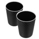 thumbnail image 5 of Moluckfu 2Ud Basura Plástico Negro Para Ideal En Oficinas Y Lavanderías, 5 of 8