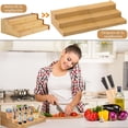 thumbnail image 3 of Organizador expandible para botes de especias Estante retráctil de cocina de 3 niveles Estante de almacenamiento multifuncional, 3 of 4