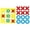 Jaune, variante sur FashionCha XO Plateau d'Échecs Jeu de Société, Interaction Éducative Parent-Enfant Rien et Croix Jouet Familial pour Voyage Extérieur Intérieur Adultes Vert