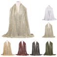 thumbnail image 2 of MesaSe Foulard à Paillettes Style National pour Femmes, 2 of 6