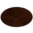 thumbnail image 6 of 42'' oval wood coffee table for Living Room 2-Tier Solid Wood Cocktail Table with Open Storage Shelf Easy Assembly Cherry, 6 of 6