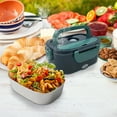 thumbnail image 5 of BotaniNest Portable Lunch Food Warmer Insulated Container Heating Meals For Travel Outdoor Camping Hiking And Trips With Adjustable Temperature Control And Rechargeable Battery, 5 of 5