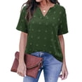 thumbnail image 1 of Blusa Minnieouse mujer Cuello en V Verde S AP011062-16, 1 of 5