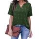 thumbnail image 5 of Blusa Qarigey Mujer Cuello en V Manga Corta Holgada Floral S M L XL XXL, 5 of 6