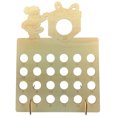 thumbnail image 1 of Bewildely Marco de soporte de Chocolate reutilizable de Navidad, cuenta regresiva de caramelos, calendario de vacaciones de 25 días, decoración de Kits de decoración para fiestas Tipo 2 Bewildely HA009995-02, 1 of 6