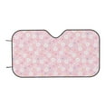 thumbnail image 7 of Picia Easter Cute Rabbit Curved Windshield Sunshade Accordion Folding Style Auto Shade for Car Truck SUV Van Blocks UV Ray Sun Visor Protector -Medium, 7 of 7