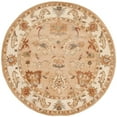thumbnail image 4 of SAFAVIEH Bergama Bradford Traditional Wool Area Rug, Taupe/Ivory, 4' x 6', 4 of 10