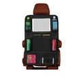 thumbnail image 2 of REACHISE Multifunction Car Storage Bag Auto Seat Back Pouch Hanging Pockets Organizer (Black), 2 of 8