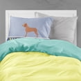thumbnail image 2 of Bavarian Mountian Hound Welcome Fabric Standard Pillowcase Blue, 2 of 2